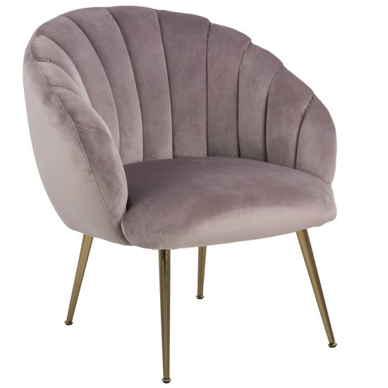 Dusty store rose chair